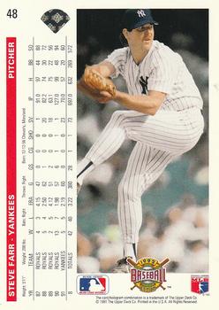 Steve Farr  baseball card collectible - Main Image 2