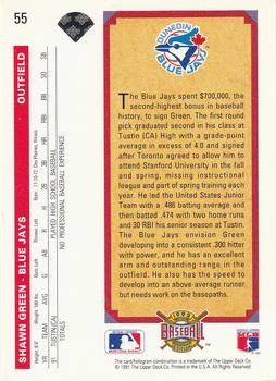 Shawn Green  baseball card collectible - Main Image 2