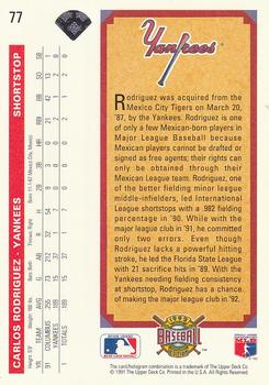 Carlos Rodriguez  baseball card collectible - Main Image 2