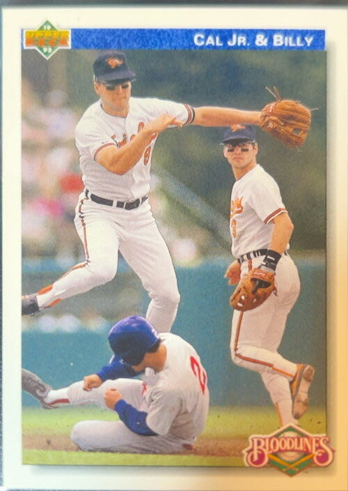 Cal Jr. & Billy  baseball card collectible - Main Image 3