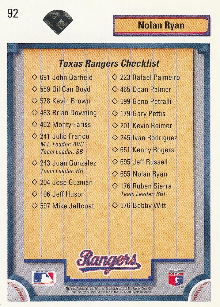 Nolan Ryan  baseball card collectible - Main Image 2