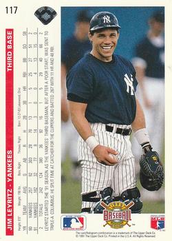 Jim Leyritz  baseball card collectible - Main Image 2