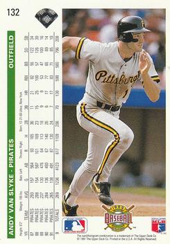 Andy Van Slyke  baseball card collectible - Main Image 2