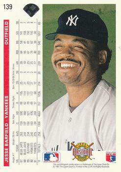 Jesse Barfield  baseball card collectible - Main Image 2