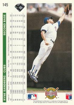 Ryne Sandberg  baseball card collectible - Main Image 2