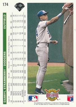 Darryl Strawberry  baseball card collectible - Main Image 2