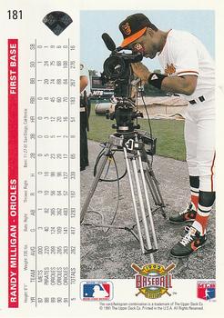 Randy Milligan  baseball card collectible - Main Image 2