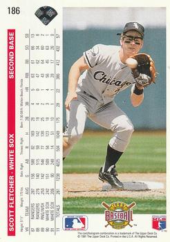 Scott Fletcher  baseball card collectible - Main Image 2