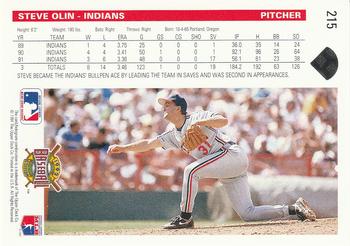 Steve Olin  baseball card collectible - Main Image 2