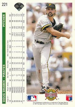 Doug Drabek  baseball card collectible - Main Image 2