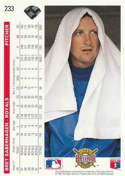 Bret Saberhagen  baseball card collectible - Main Image 2