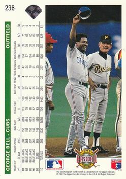 George Bell  baseball card collectible - Main Image 2