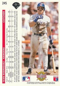 Ivan Rodriguez  baseball card collectible - Main Image 2
