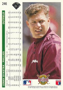 Lenny Dykstra  baseball card collectible - Main Image 2
