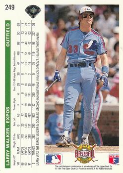 Larry Walker  baseball card collectible - Main Image 2