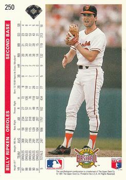 Billy Ripken  baseball card collectible - Main Image 2