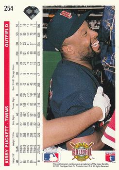 Kirby Puckett  baseball card collectible - Main Image 2