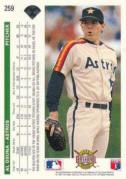 Al Osuna  baseball card collectible - Main Image 2