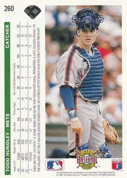 Todd Hundley  baseball card collectible - Main Image 2