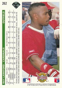 Ray Lankford  baseball card collectible - Main Image 2