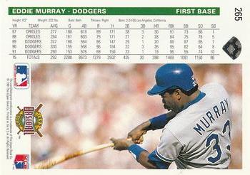 Eddie Murray  baseball card collectible - Main Image 2