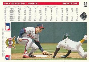 Dick Schofield  baseball card collectible - Main Image 2