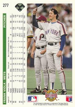 Frank Viola  baseball card collectible - Main Image 2