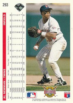 Al Newman  baseball card collectible - Main Image 2