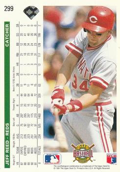 Jeff Reed  baseball card collectible - Main Image 2