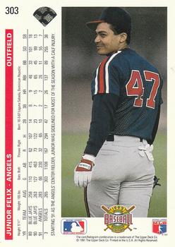 Junior Felix  baseball card collectible - Main Image 2