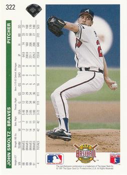 John Smoltz  baseball card collectible - Main Image 2
