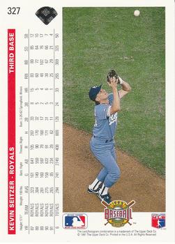 Kevin Seitzer  baseball card collectible - Main Image 2