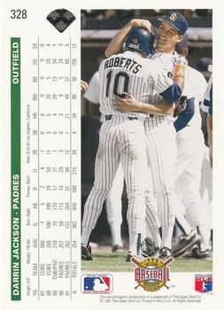 Darrin Jackson  baseball card collectible - Main Image 2