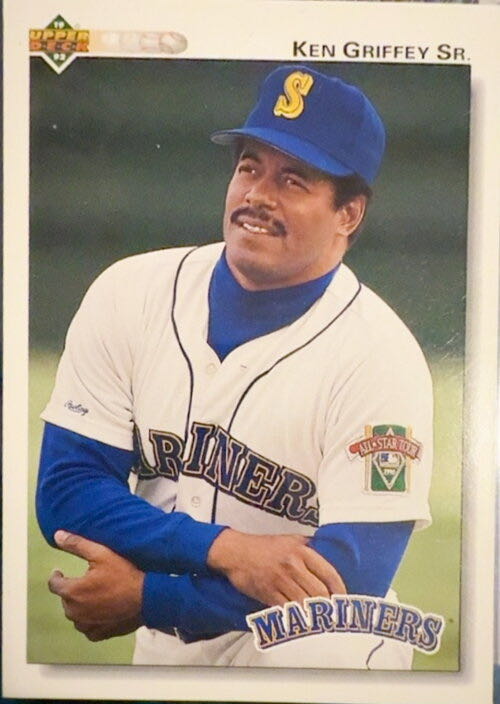 Ken Griffey Sr.  baseball card collectible - Main Image 3