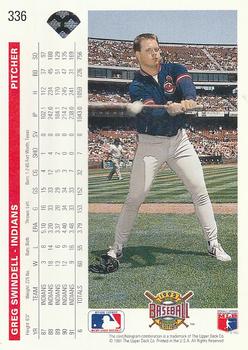 Greg Swindell  baseball card collectible - Main Image 2