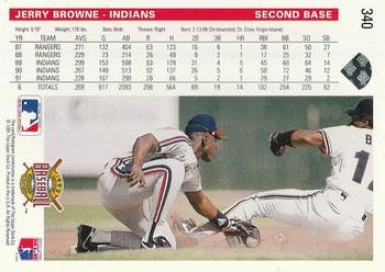 Jerry Browne  baseball card collectible - Main Image 2