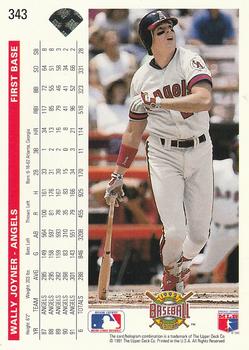 Wally Joyner  baseball card collectible - Main Image 2