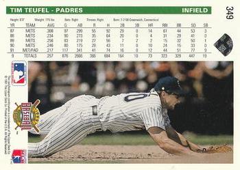 Tim Teufel  baseball card collectible - Main Image 2