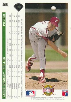 Jason Grimsley  baseball card collectible - Main Image 2