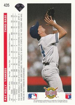 Pat Kelly  baseball card collectible - Main Image 2