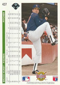 Bruce Hurst  baseball card collectible - Main Image 2