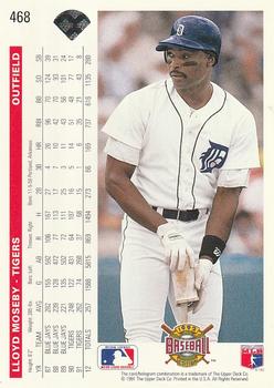 Lloyd Moseby  baseball card collectible - Main Image 2