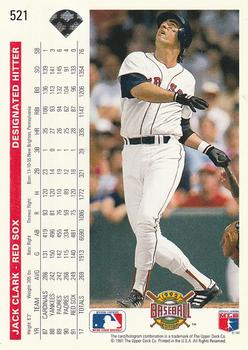 Jack Clark  baseball card collectible - Main Image 2