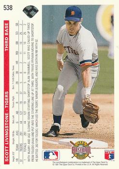 Scott Livingstone  baseball card collectible - Main Image 2