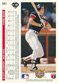 Scott Cooper  baseball card collectible - Main Image 2