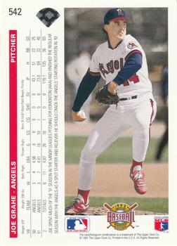 Joe Grahe  baseball card collectible - Main Image 2