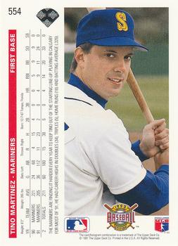 Tino Martinez  baseball card collectible - Main Image 2