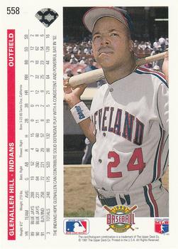 Glenallen Hill  baseball card collectible - Main Image 2