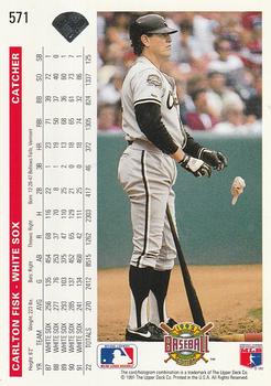 Carlton Fisk  baseball card collectible - Main Image 2