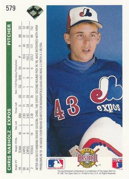 Chris Nabholz  baseball card collectible - Main Image 2